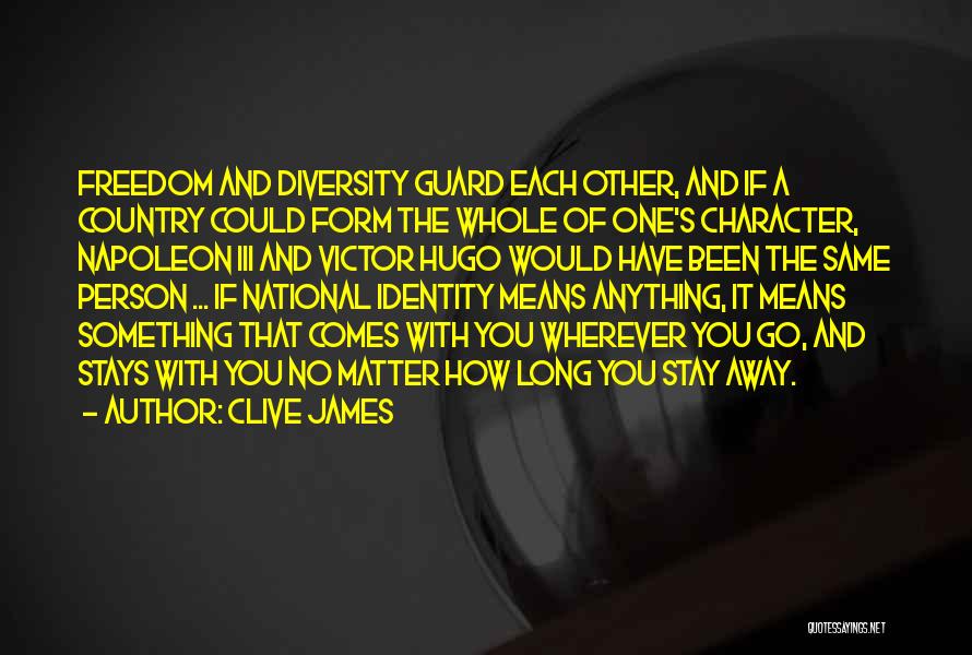 Identity Quotes By Clive James