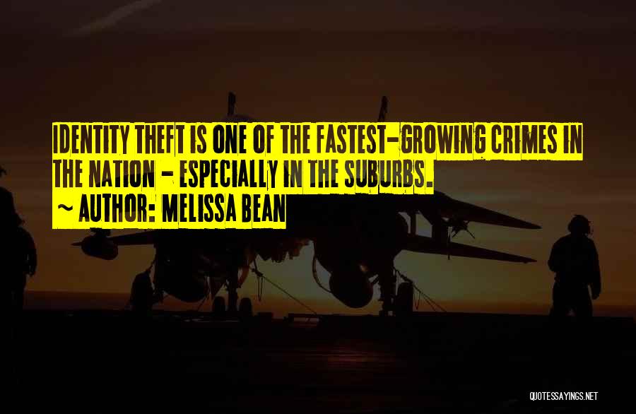 Identity Theft Quotes By Melissa Bean