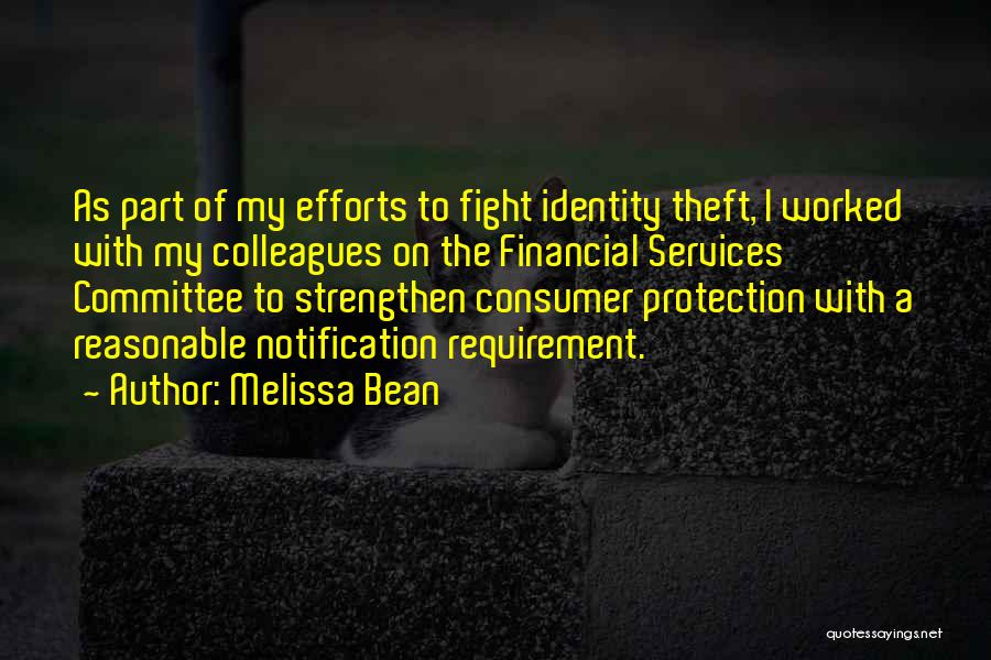 Identity Theft Quotes By Melissa Bean
