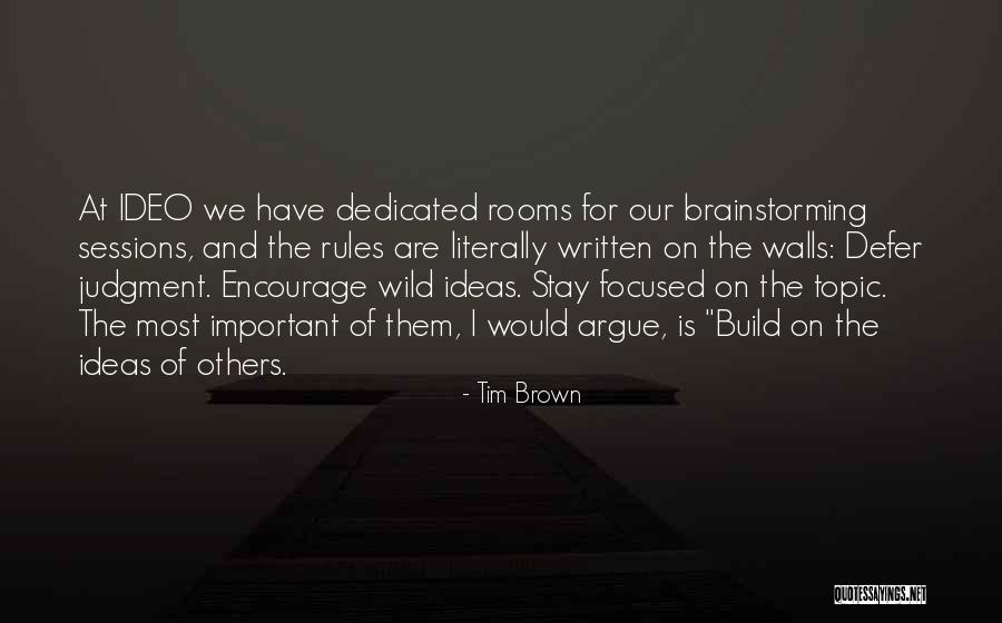 Ideo U Quotes By Tim Brown Ideo U Quotes By Tim Brown