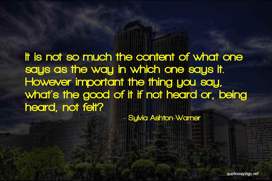 Ideologico Significato Quotes By Sylvia Ashton-Warner Ideologico Significato Quotes By Sylvia Ashton-Warner