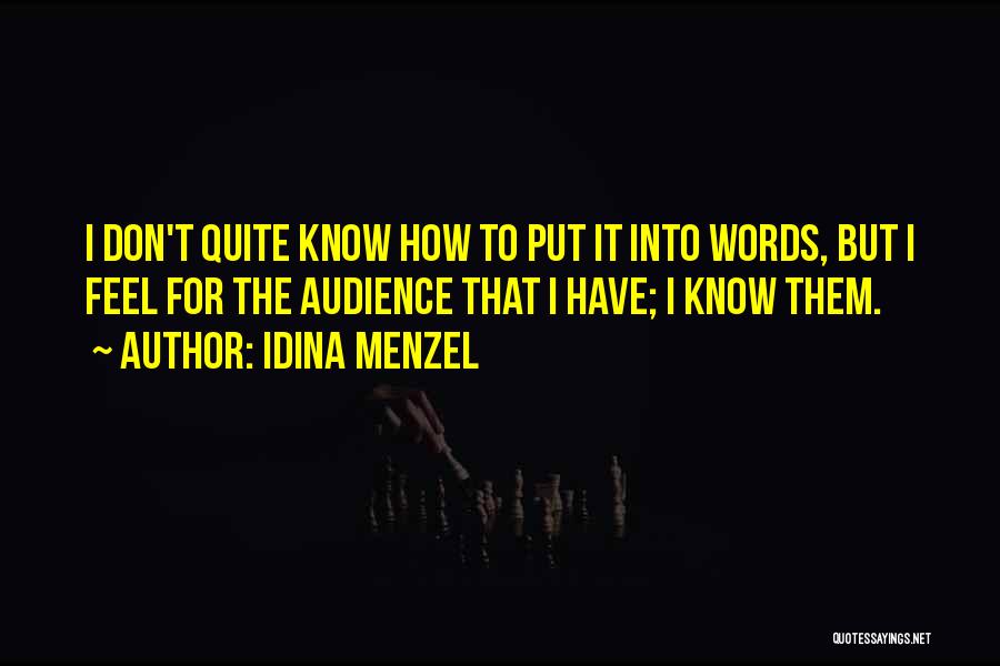 Idina Menzel Quotes 1030719