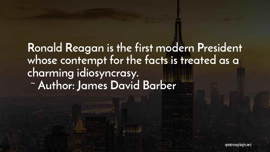 Idiosyncrasy Quotes By James David Barber