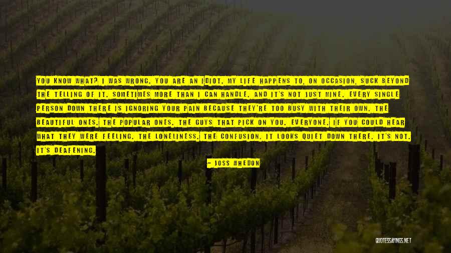 Idiot Person Quotes By Joss Whedon Idiot Person Quotes By Joss Whedon