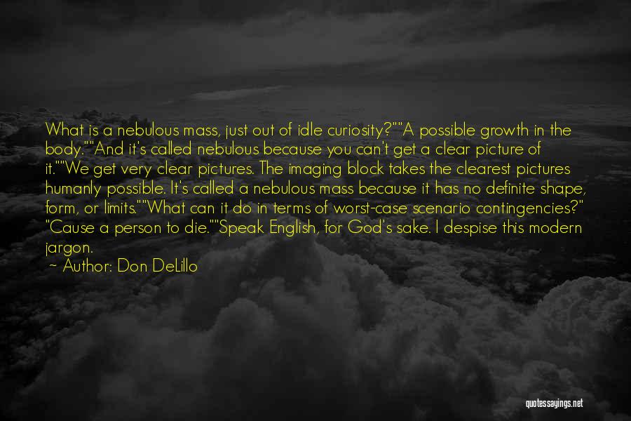 Idle Person Quotes By Don DeLillo
