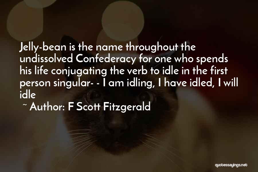 Idle Person Quotes By F Scott Fitzgerald