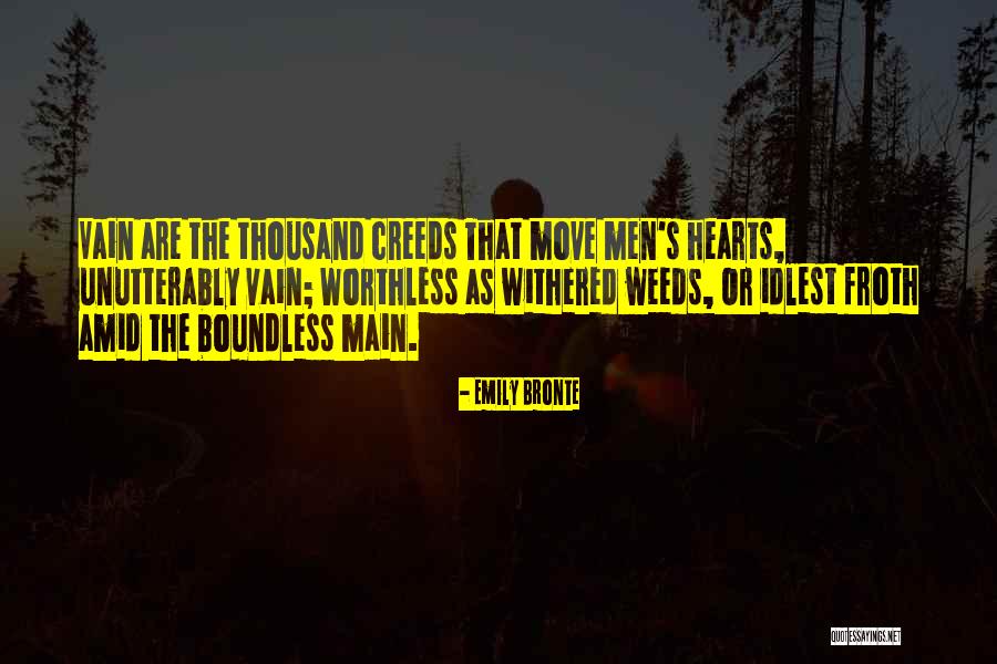 Idlest Quotes By Emily Bronte Idlest Quotes By Emily Bronte