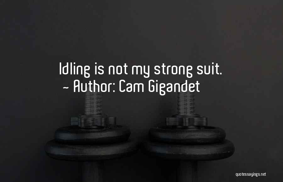 Idling Quotes By Cam Gigandet