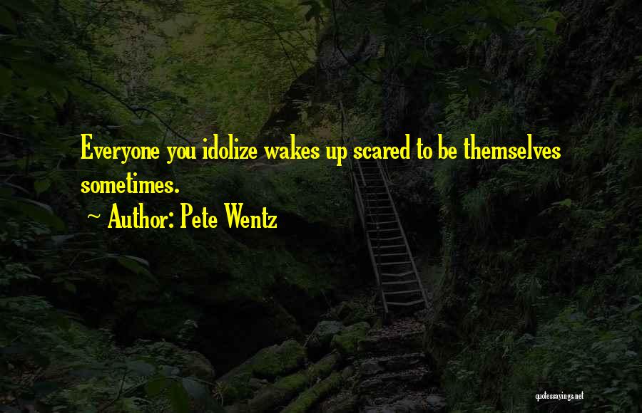 Idolize Quotes By Pete Wentz