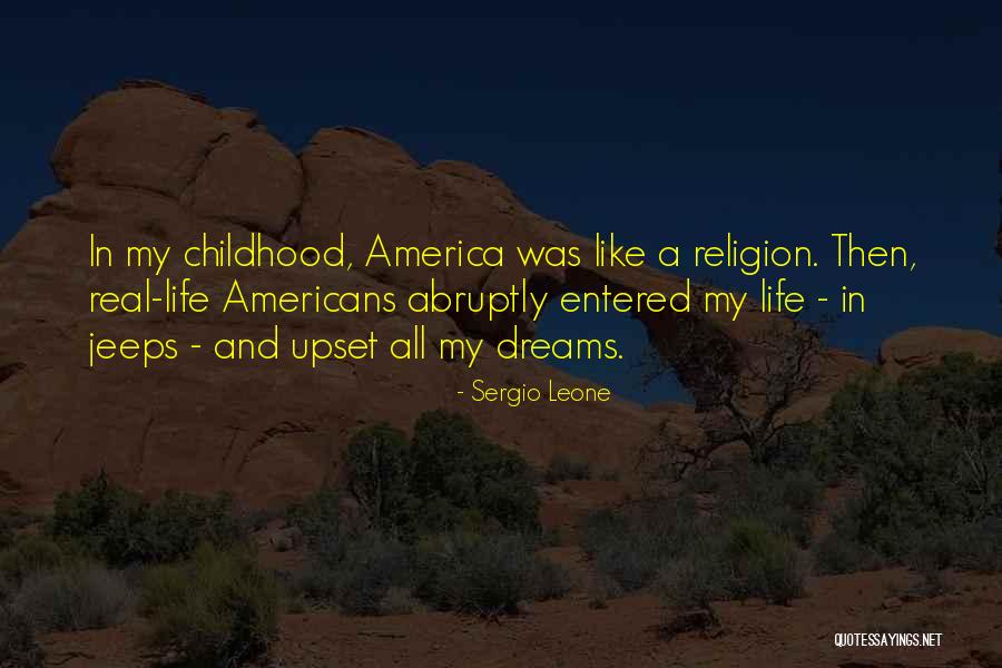 Idoso Feliz Quotes By Sergio Leone