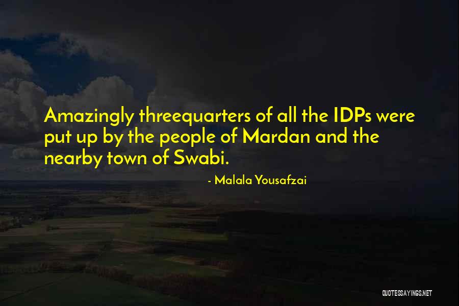 Idps Quotes By Malala Yousafzai Idps Quotes By Malala Yousafzai