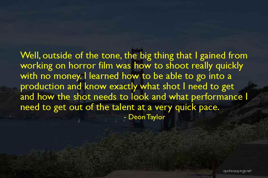 Idyllically Rustic Quotes By Deon Taylor Idyllically Rustic Quotes By Deon Taylor