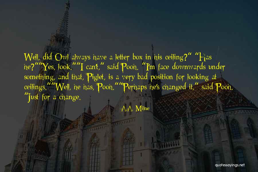 Ie The Pooh Quotes By A.A. Milne