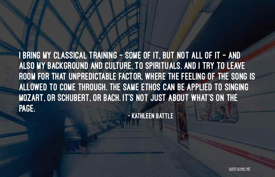 Ietermago Quotes By Kathleen Battle Ietermago Quotes By Kathleen Battle