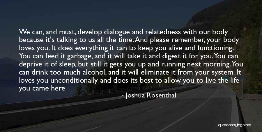 If A Person Loves You Quotes By Joshua Rosenthal