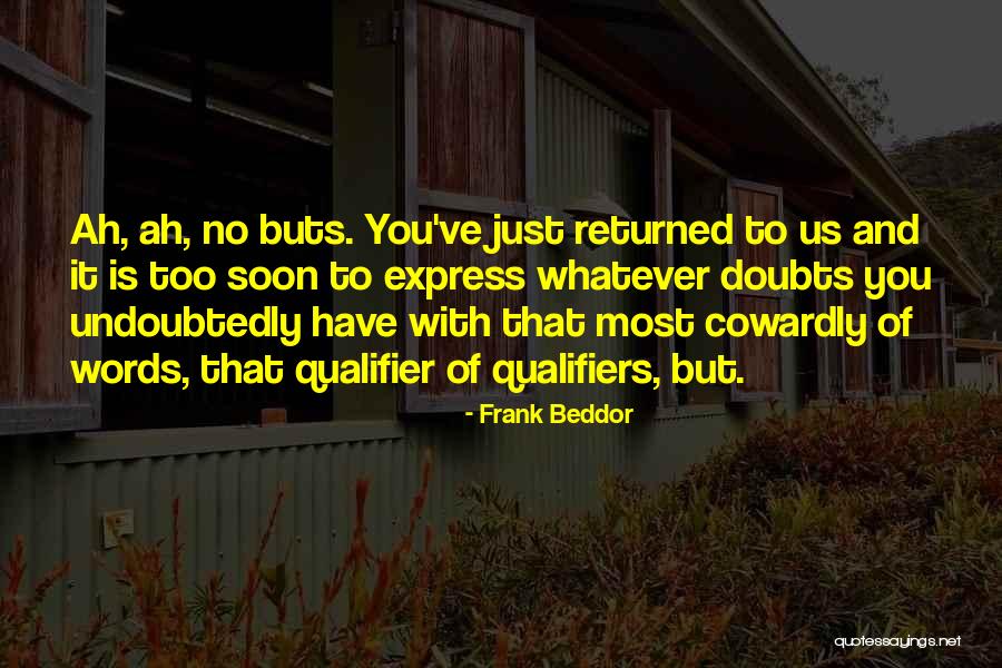 If And Buts Quotes By Frank Beddor