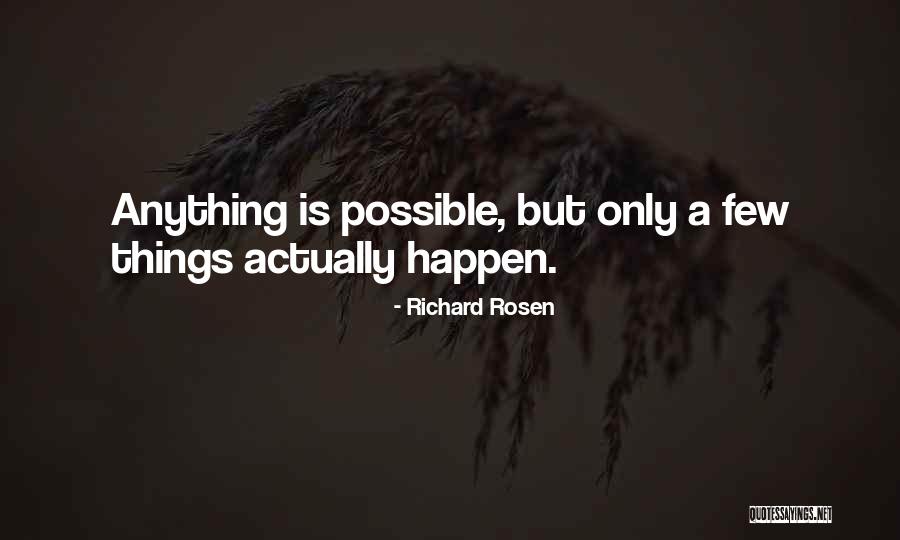 If Anything Should Happen Quotes By Richard Rosen