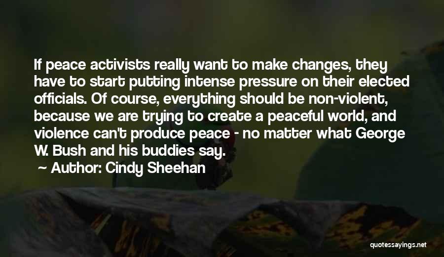 If Elected Quotes By Cindy Sheehan