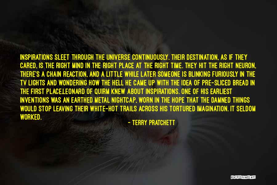 If He Cared Quotes By Terry Pratchett