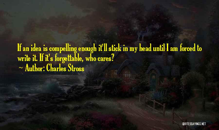 If He Cares Enough Quotes By Charles Stross