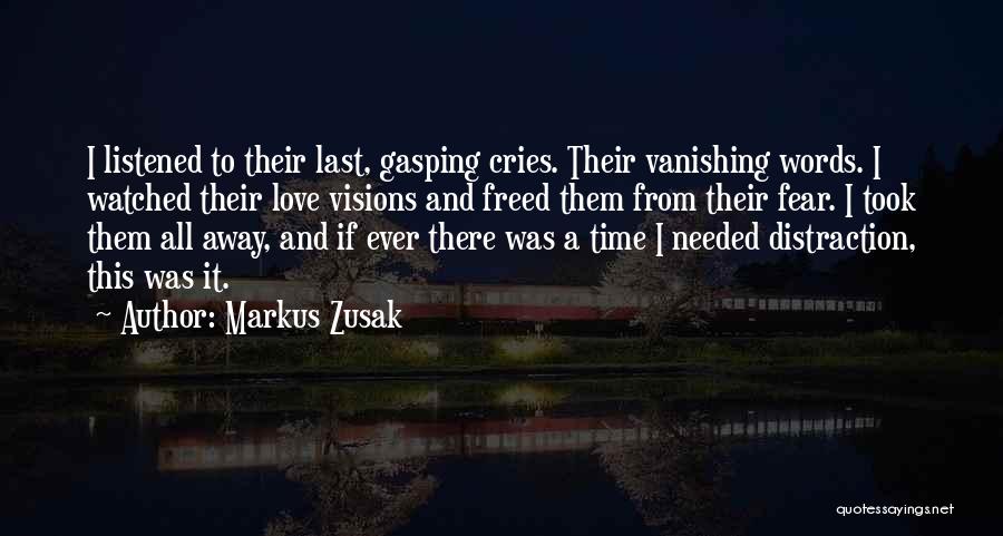 If He Cries For You Quotes By Markus Zusak