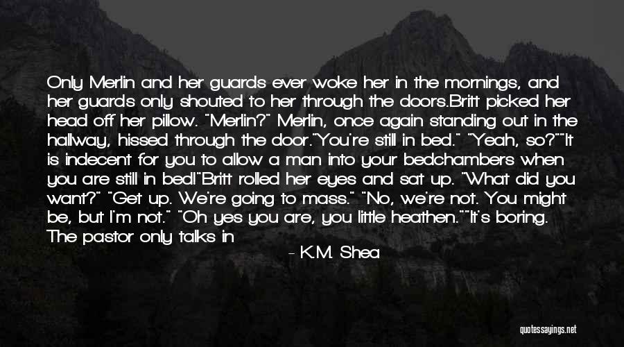 If He Did It Once He'll Do It Again Quotes By K.M. Shea