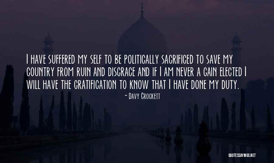 If I Am Elected Quotes By Davy Crockett