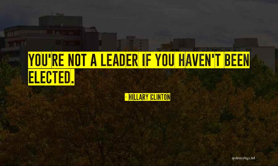 If I Am Elected Quotes By Hillary Clinton