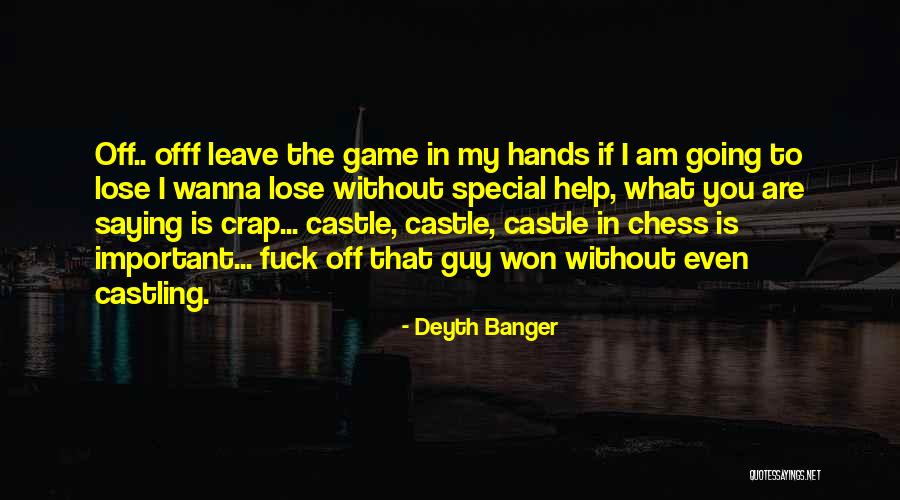 If I Am Important To You Quotes By Deyth Banger