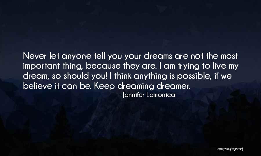 If I Am Important To You Quotes By Jennifer Lamonica