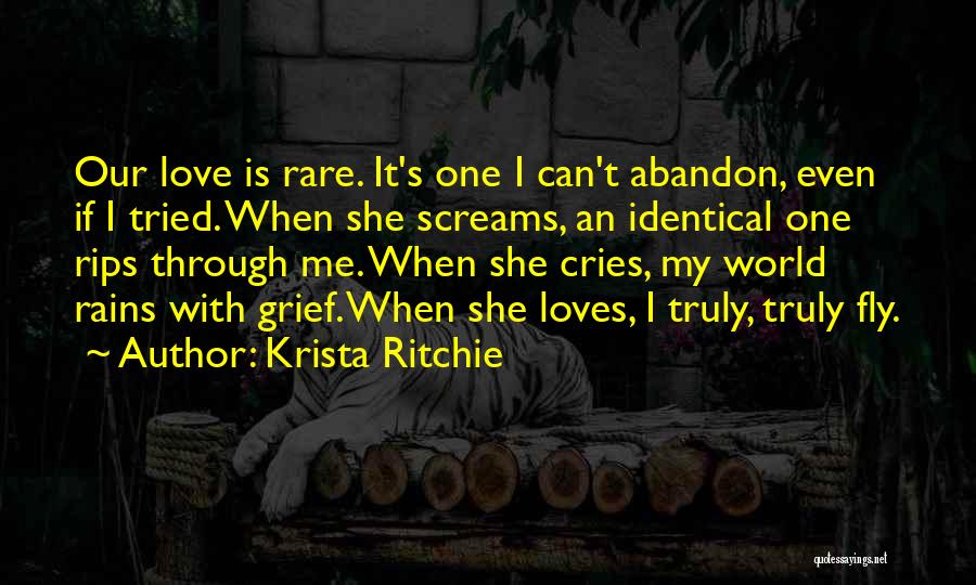 If I Can Fly Quotes By Krista Ritchie