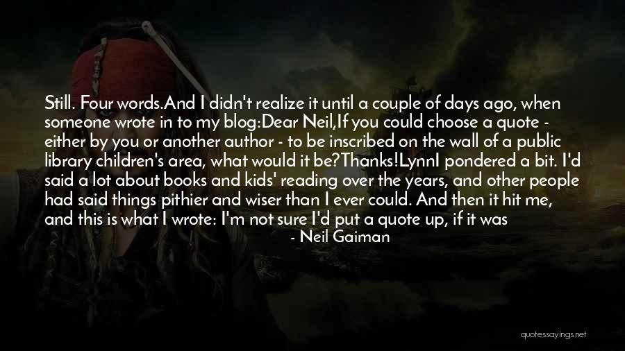 If I Could Choose Quotes By Neil Gaiman If I Could Choose Quotes By Neil Gaiman