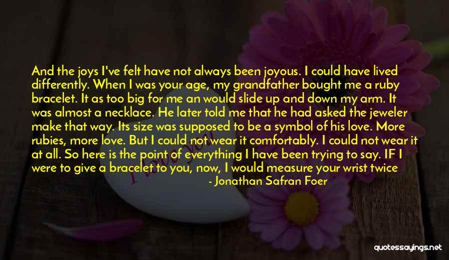 If I Could Give You Everything Quotes By Jonathan Safran Foer If I Could Give You Everything Quotes By Jonathan Safran Foer