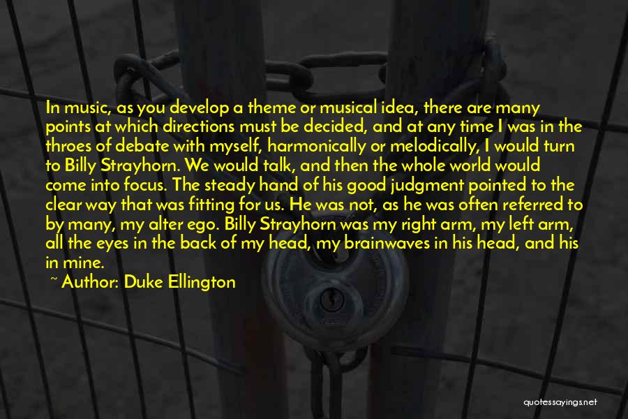 If I Could Turn Back The Hands Of Time Quotes By Duke Ellington