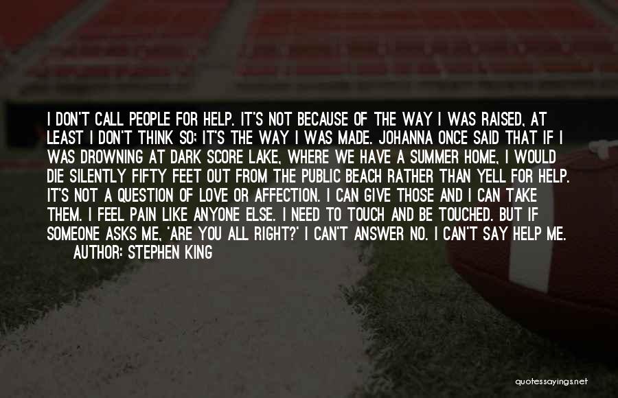 If I Die Love Quotes By Stephen King