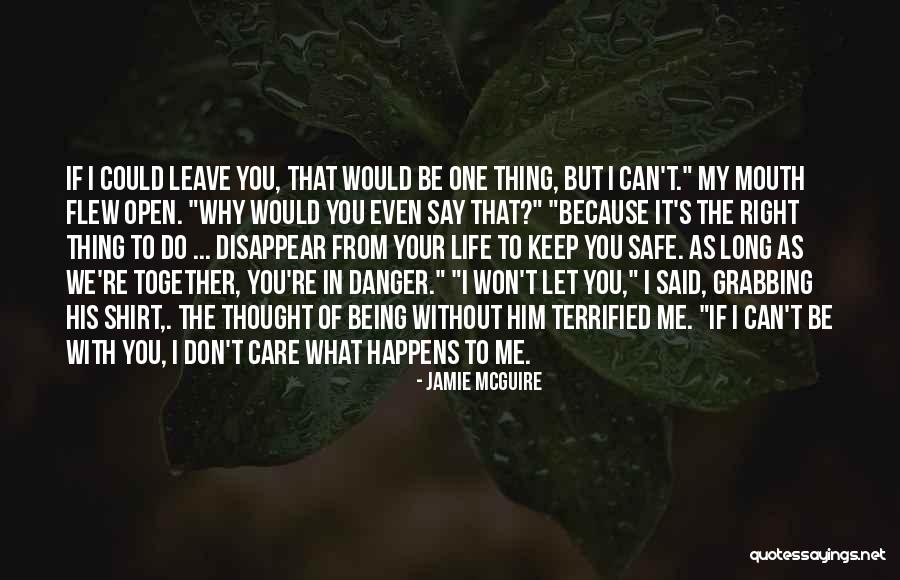 If I Disappear Quotes By Jamie McGuire