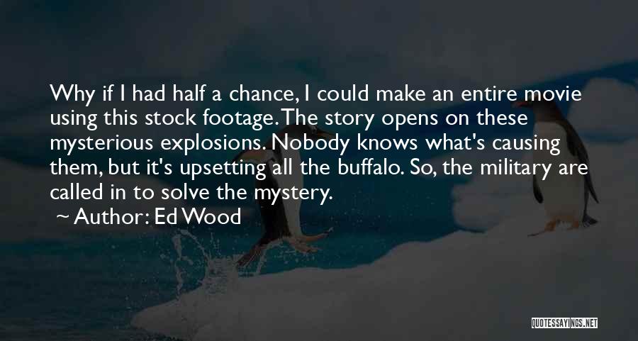 If I Had A Chance Quotes By Ed Wood