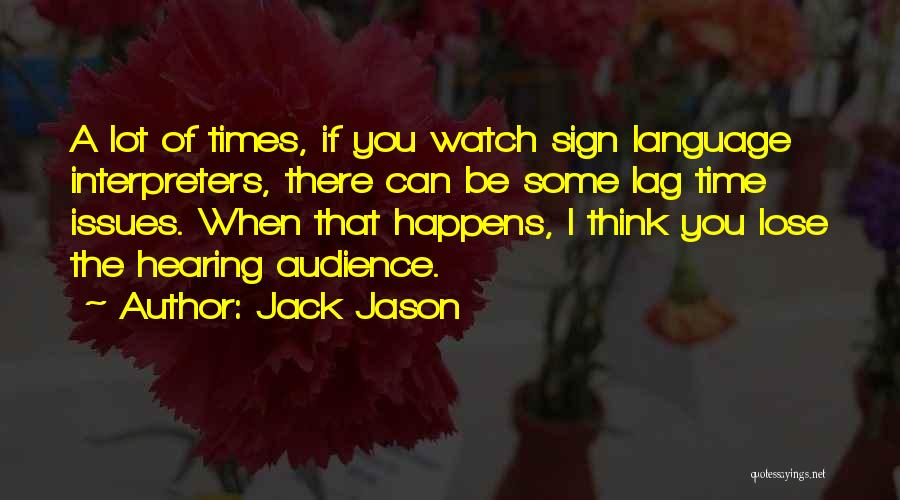 If I Lose You Quotes By Jack Jason