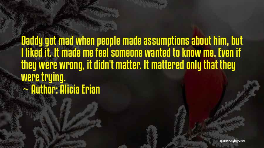If I Mattered Quotes By Alicia Erian
