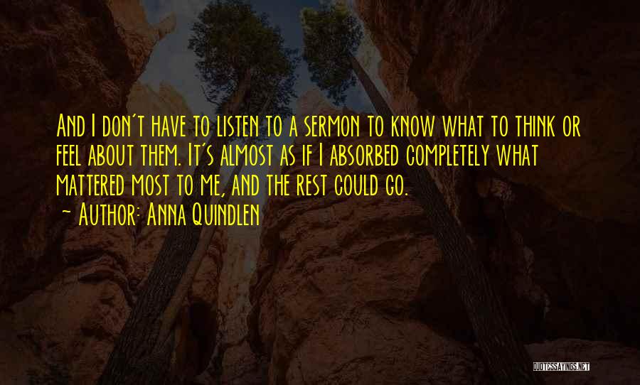 If I Mattered Quotes By Anna Quindlen