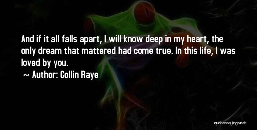 If I Mattered Quotes By Collin Raye
