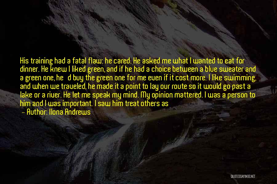 If I Mattered Quotes By Ilona Andrews