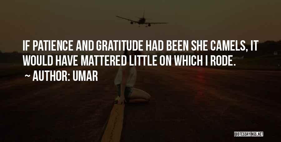 If I Mattered Quotes By Umar