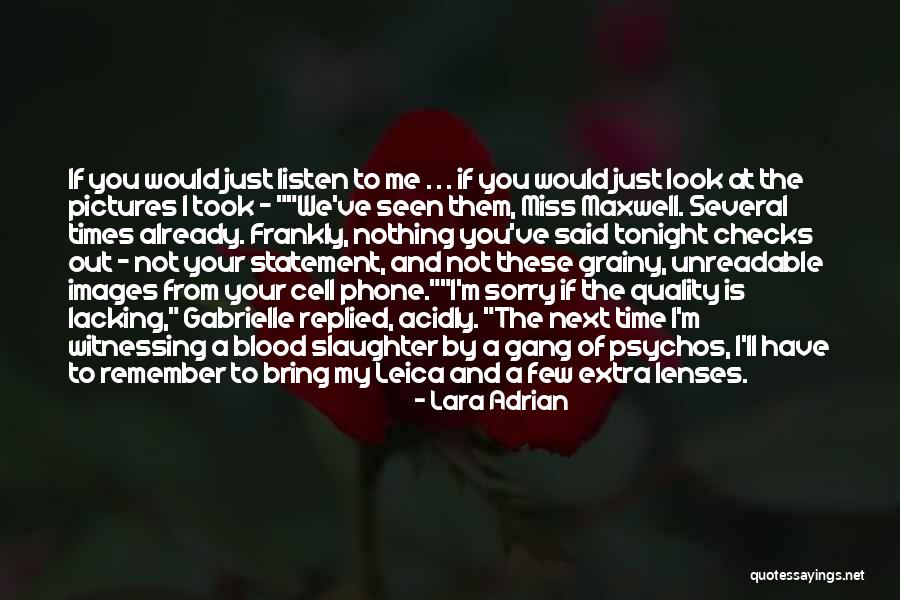 If I Said I Miss You Quotes By Lara Adrian If I Said I Miss You Quotes By Lara Adrian