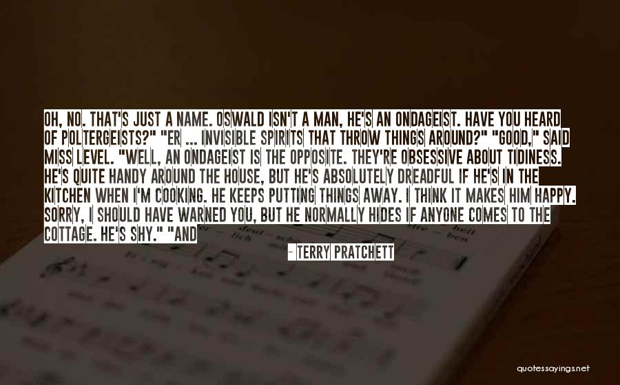 If I Said I Miss You Quotes By Terry Pratchett