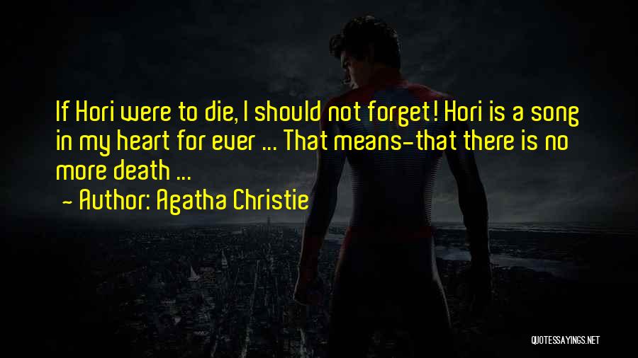 If I Should Die Quotes By Agatha Christie