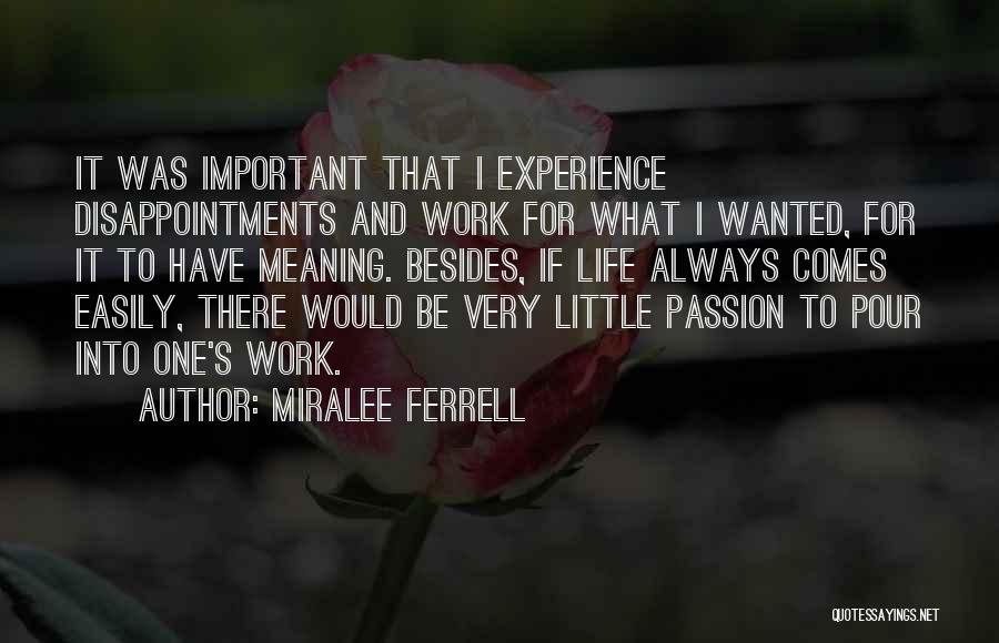 If I Was Important Quotes By Miralee Ferrell