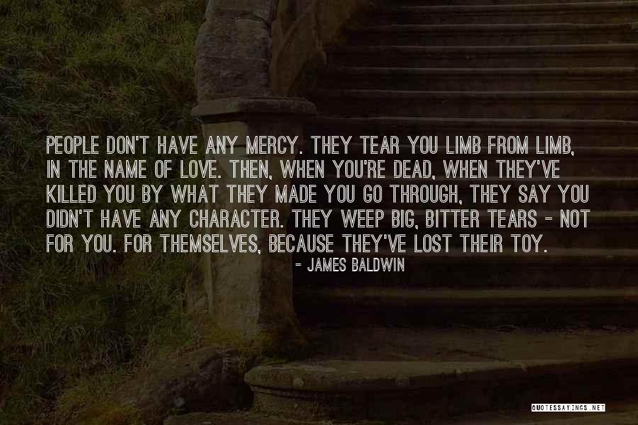 If I Were A Tear Quotes By James Baldwin