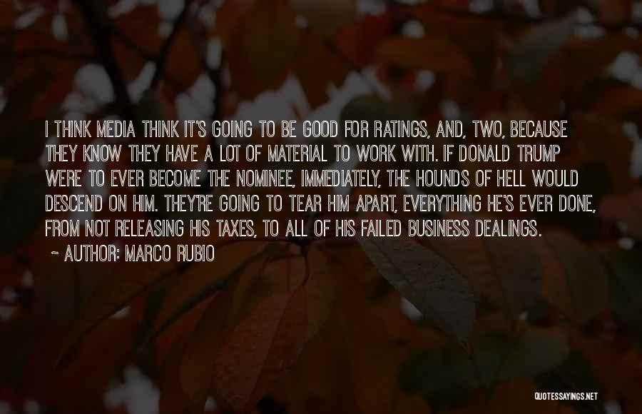 If I Were A Tear Quotes By Marco Rubio