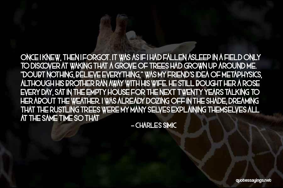 If I Were Single Quotes By Charles Simic If I Were Single Quotes By Charles Simic